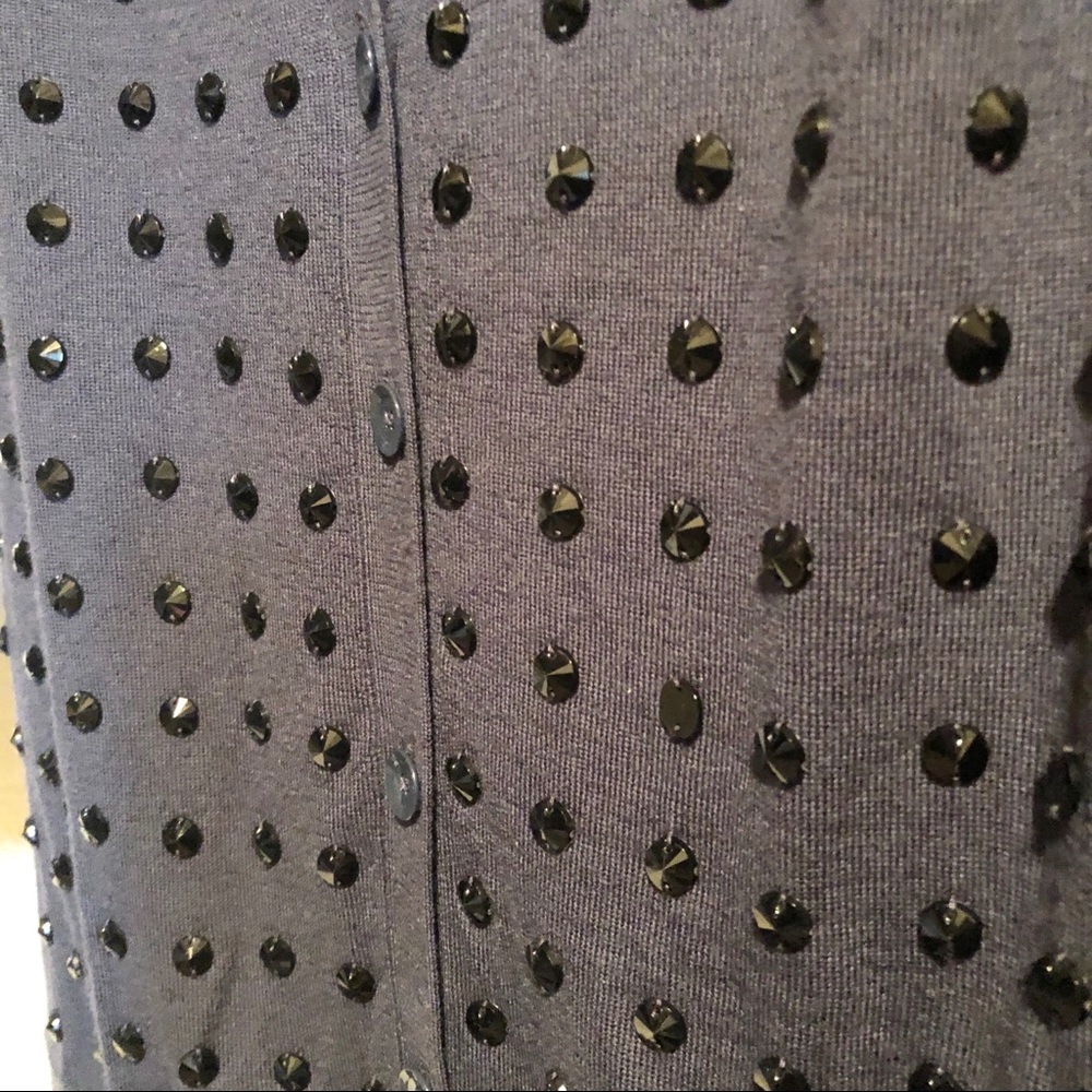 Studded J.Crew Cardigan - Picture 2 of 6